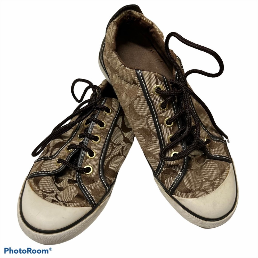 Coach Sneakers Signature logo size 8
